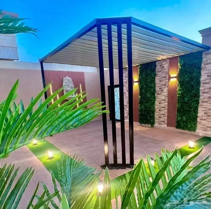 تنسيق جلسات مودرن و تصميم غرف زجاج 2