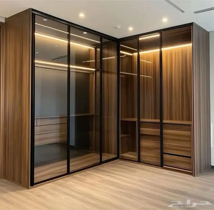 تفصيل غرف نوم وخزائن وديكورات من المصنع مباشرة 63