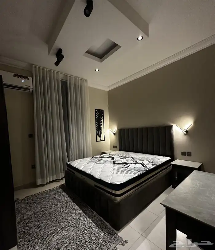 شقة مفروشة فاخرة للايجار الشهري بالقرب من طريق صاري 3