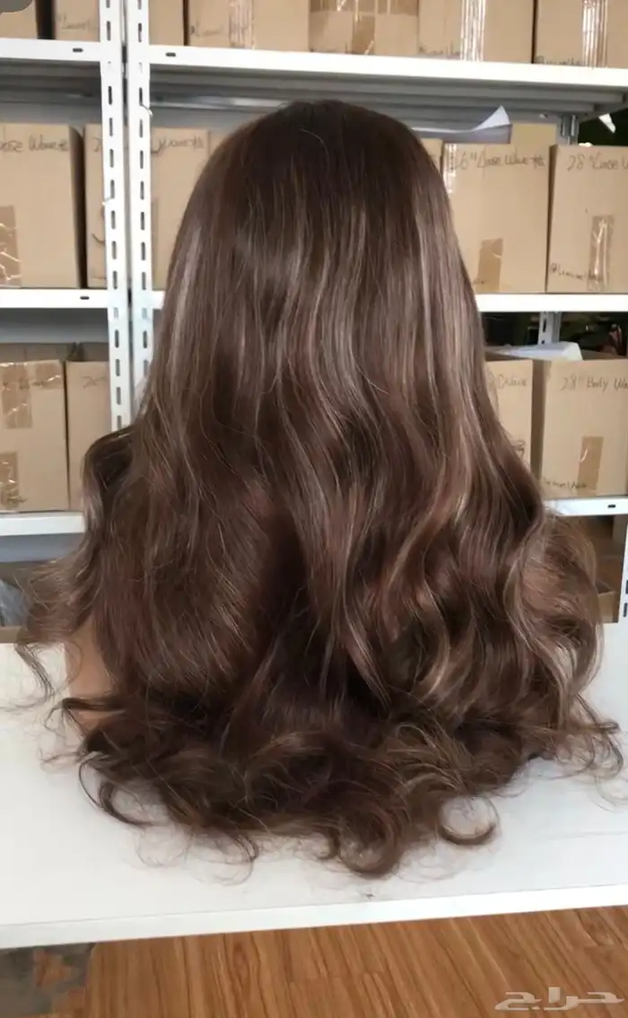 باروكة طبيعيه 100 1