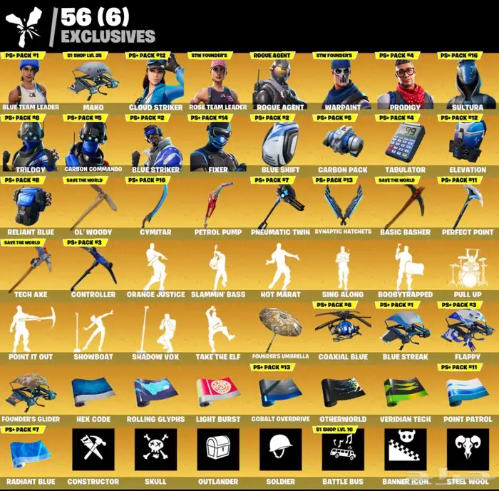 للبيع حساب فورت نايت 0