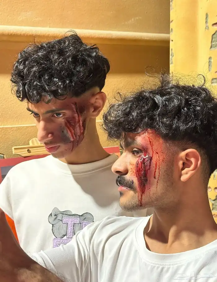 فن الجروح ورسم وجه 1