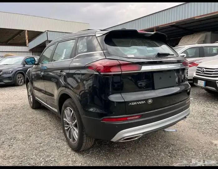 جيلي ازكارا 2023 بانوراما جلد كمرات محيطية بصمة اصفار سعودي 5