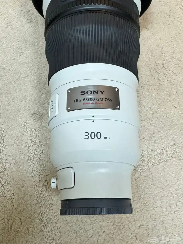 كاميرا sony a1 وعدسة سوني 300 2.8 7