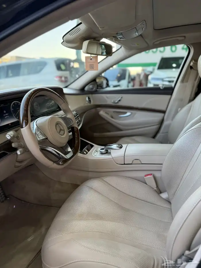 مرسيدس - 2015 - S400 - زر واحد - بسعر 98 الف 6