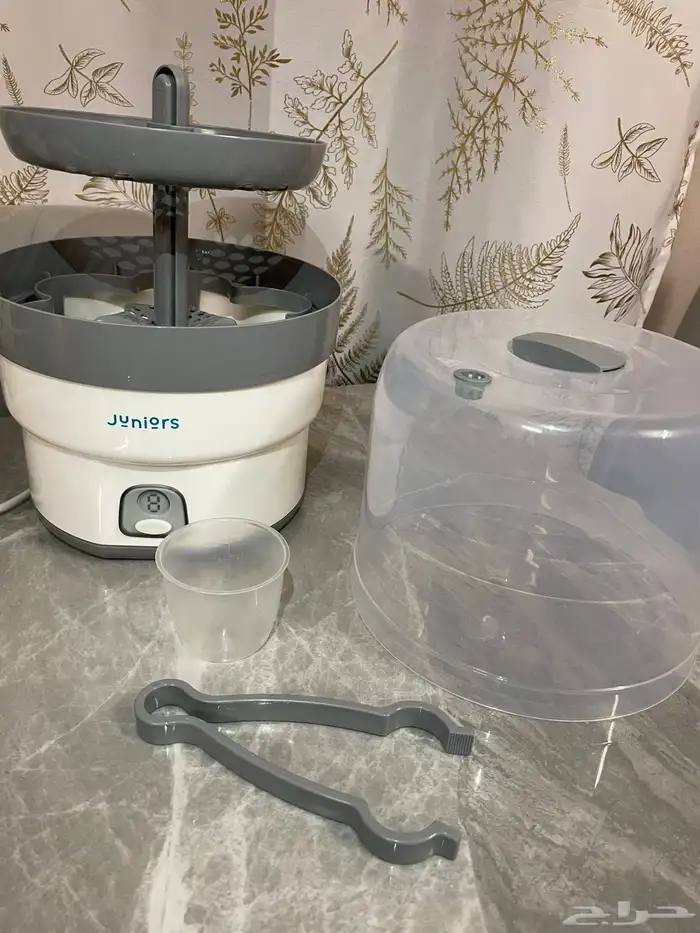 جهاز تعقيم بالبخار بسعة 6 رضاعات من جونيورز 1