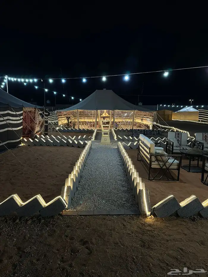 مخيم ايلاف بالمزاحمية لليجار 1