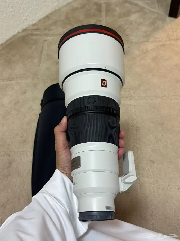 كاميرا sony a1 وعدسة سوني 300 2.8 5