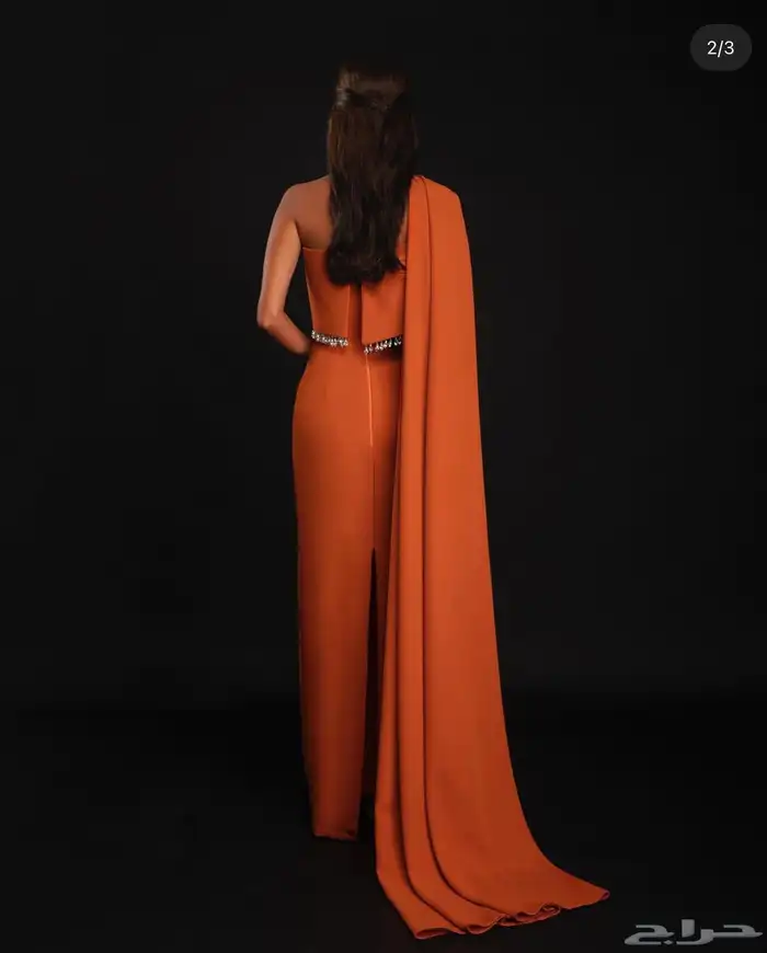 فستان هوت كوتور من المصمه هبه القرشي 1