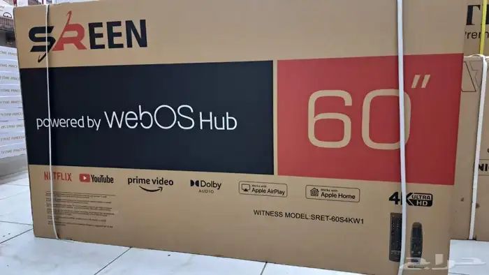 شاشات تلفزيون بلازما اقل سعر جديد 4k توصيل تركيب فوري 1