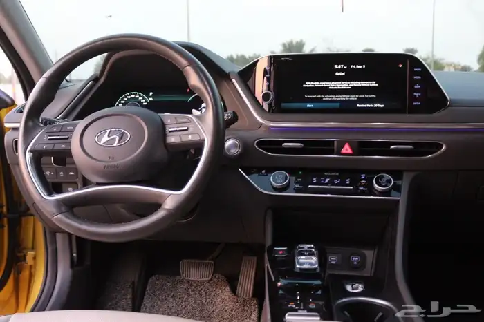 سوناتا 2020فل أبشن وارد كوريا بطاقة جمركية 26