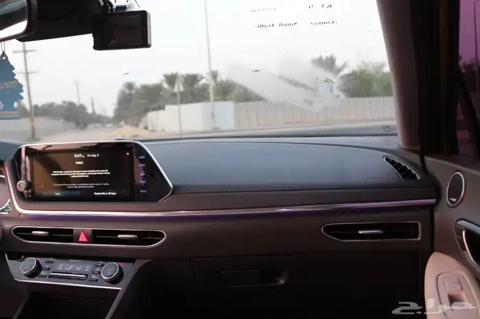 سوناتا 2020فل أبشن وارد كوريا بطاقة جمركية 23