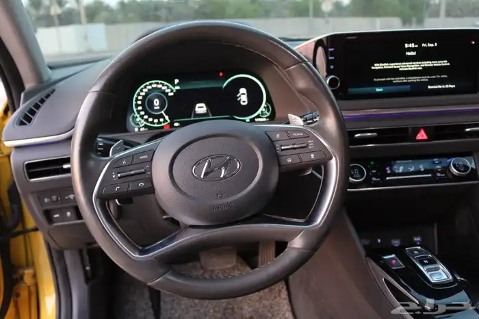 سوناتا 2020فل أبشن وارد كوريا بطاقة جمركية 25