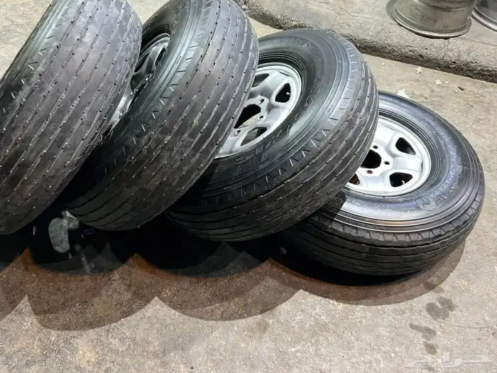 جنوط ديازل جيب لاند كروزر اصلي مع كفرات بالون 900.16 ت22 12