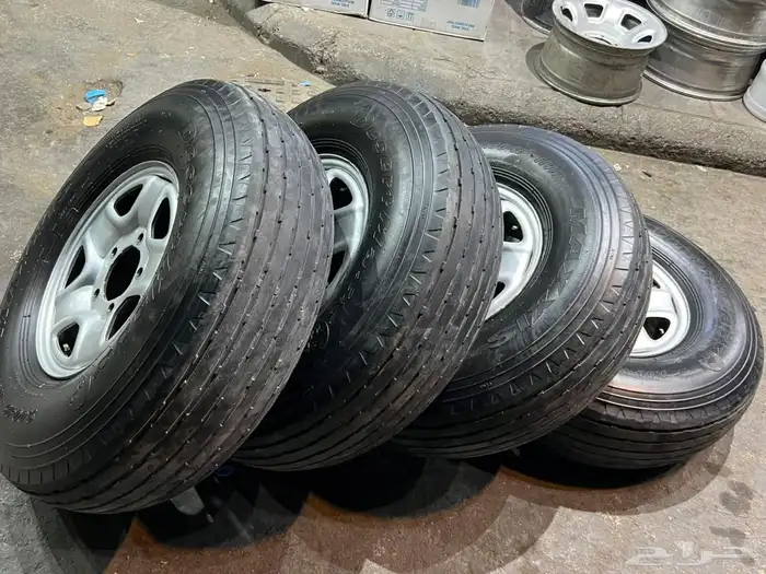 جنوط ديازل جيب لاند كروزر اصلي مع كفرات بالون 900.16 ت22 18