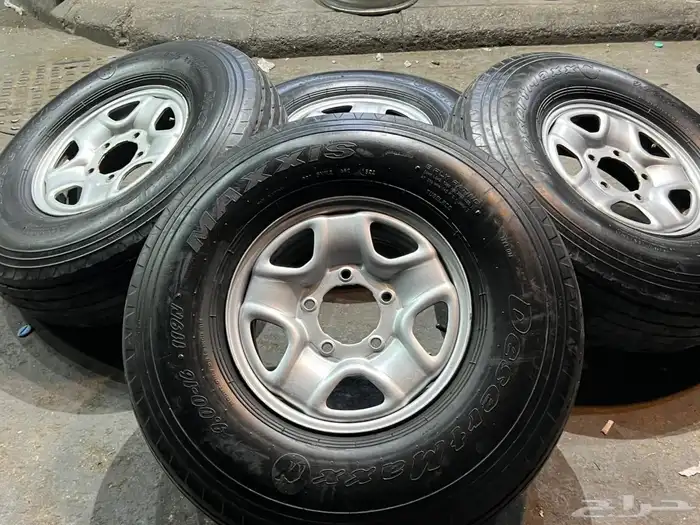 جنوط ديازل جيب لاند كروزر اصلي مع كفرات بالون 900.16 ت22 19