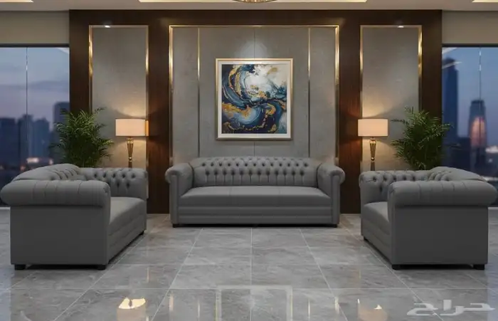 مودرن مكتب فخم كامل طقم مع كنب و كراسي وصل حديثا سعر ارخص 9