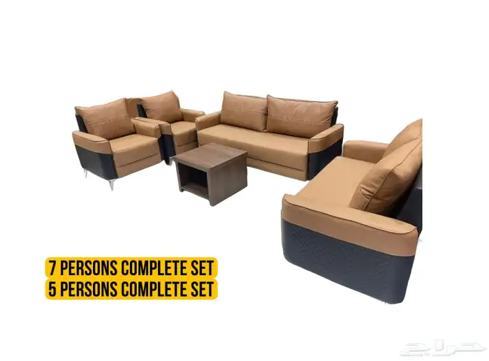 مكتب طقم فخم جلد اخضر 49