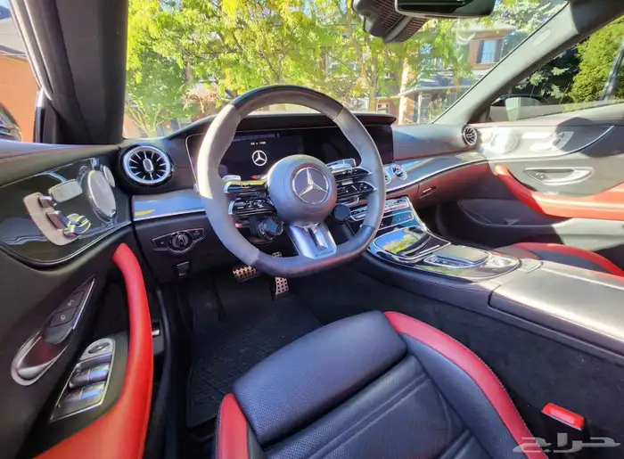 للبيع مرسيدس E53 موديل 2023 شبه اصفار وارد كندا 6