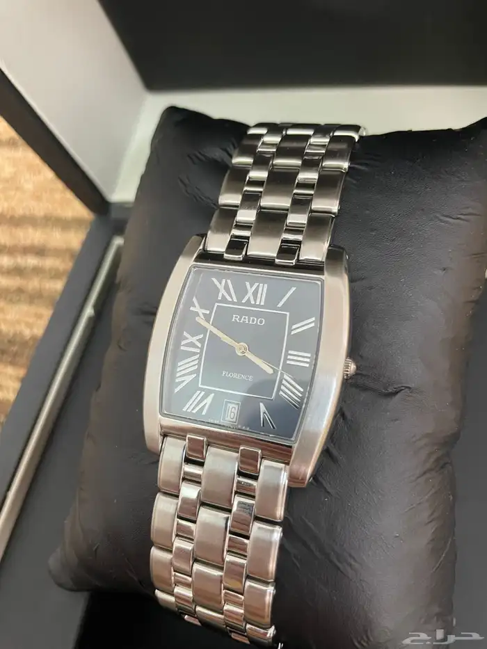 ساعة رادو فلورنس مربع رجالي اخت الجديده 6