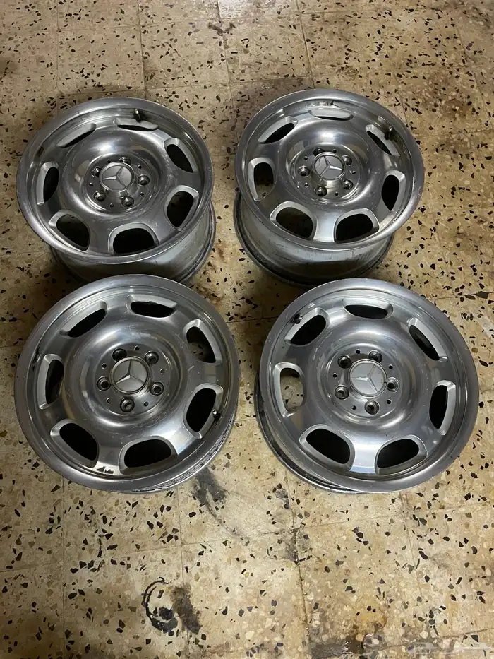 جنوط مرسيدس طقم مقاس 16 اصلي وكاله 2