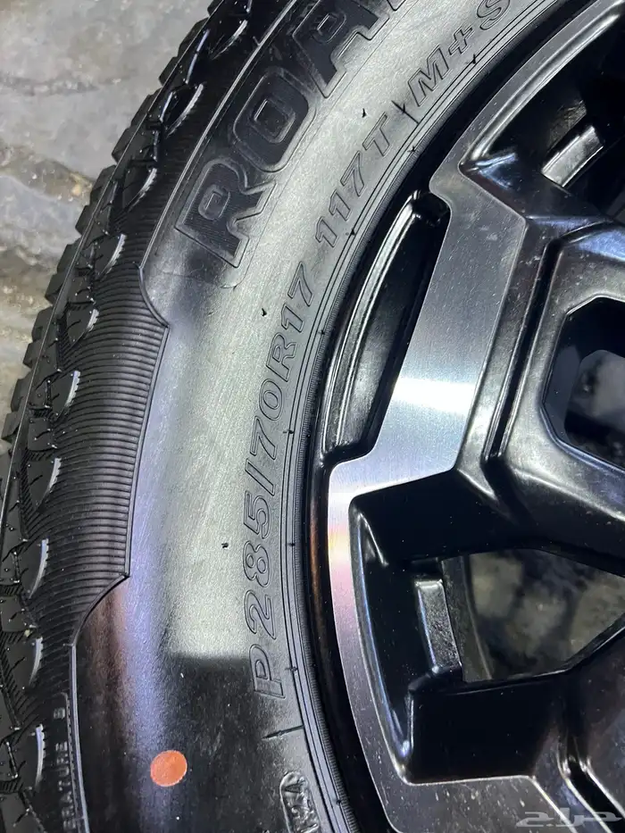 جنوط سوبر سفاري مع كفرات رودستن  مقاس 285.70.17 تاريخ 24 6