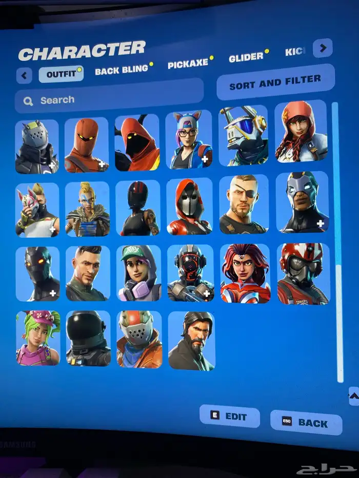 حساب فورت نايت للبيع 3