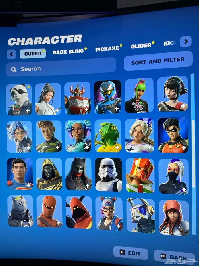 حساب فورت نايت للبيع 2