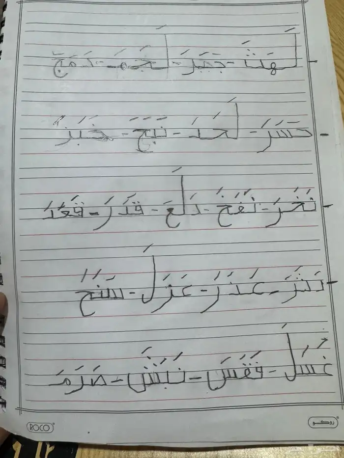 مدرس معلم تأسيس وتعليم قراءة وكتابة وتحسين خط 10