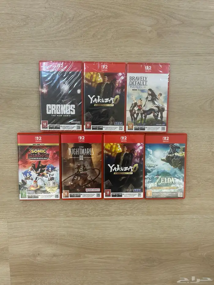 العاب نينتندو سويتش 2 مستخدمة و جديدة (يوجد تقسيط) 0