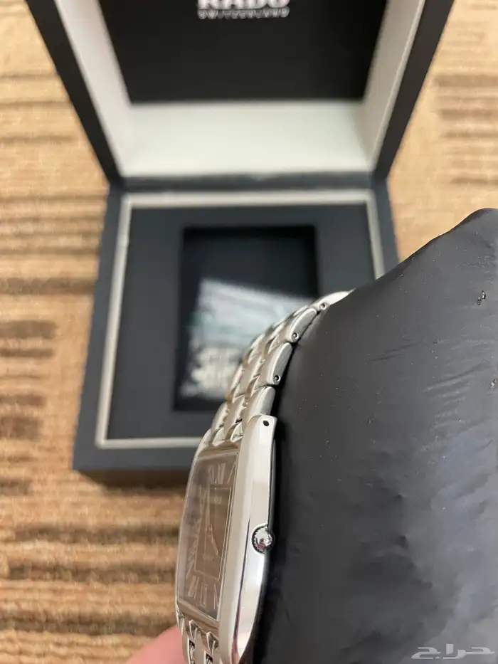 ساعة رادو فلورنس مربع رجالي اخت الجديده 22