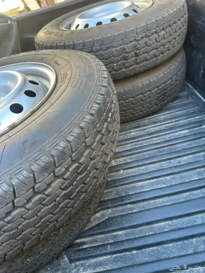 4جنوط وكفرات نافارا 2014 اصلي وكاله هلل مقاس 16 1