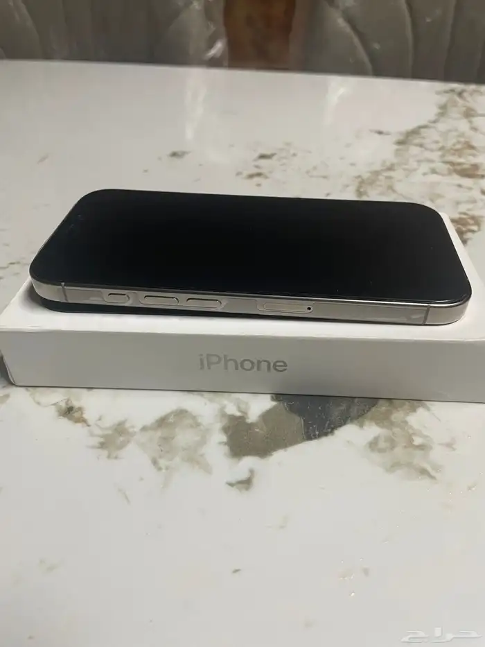 آيفون 16 برو لون تيتانيوم 128 جيجا اخو الجديد بطارية 100 4