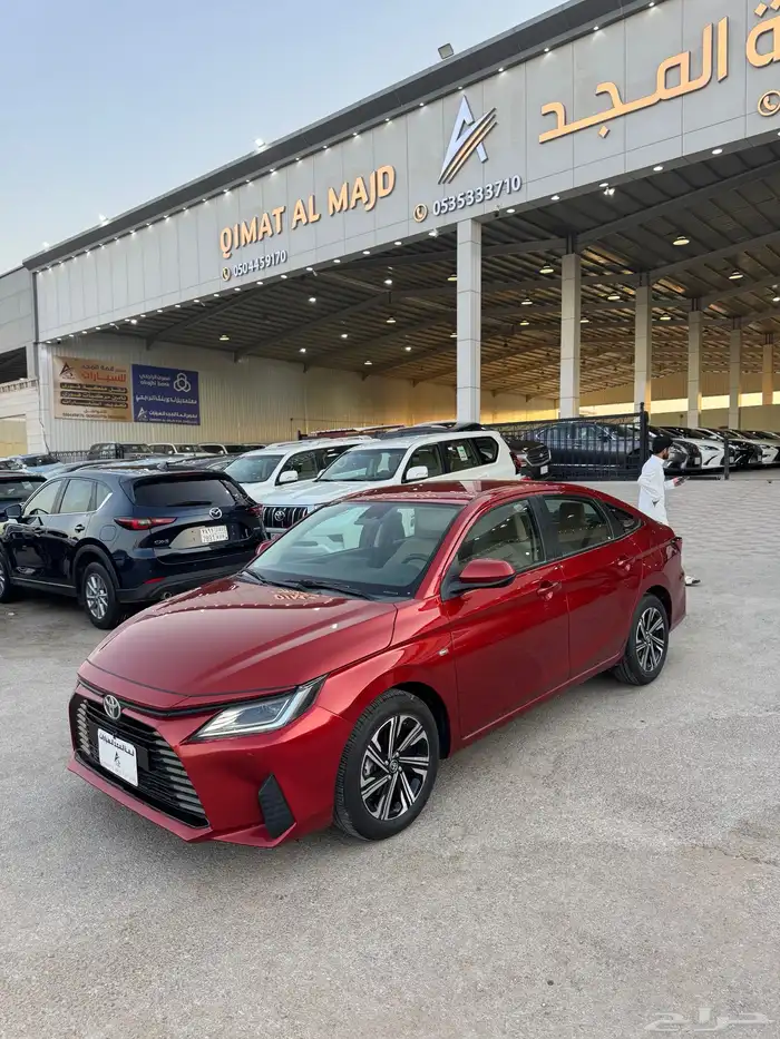 للبيع تويوتا يارس 2023 بلس - ممشى قليل جدا 2