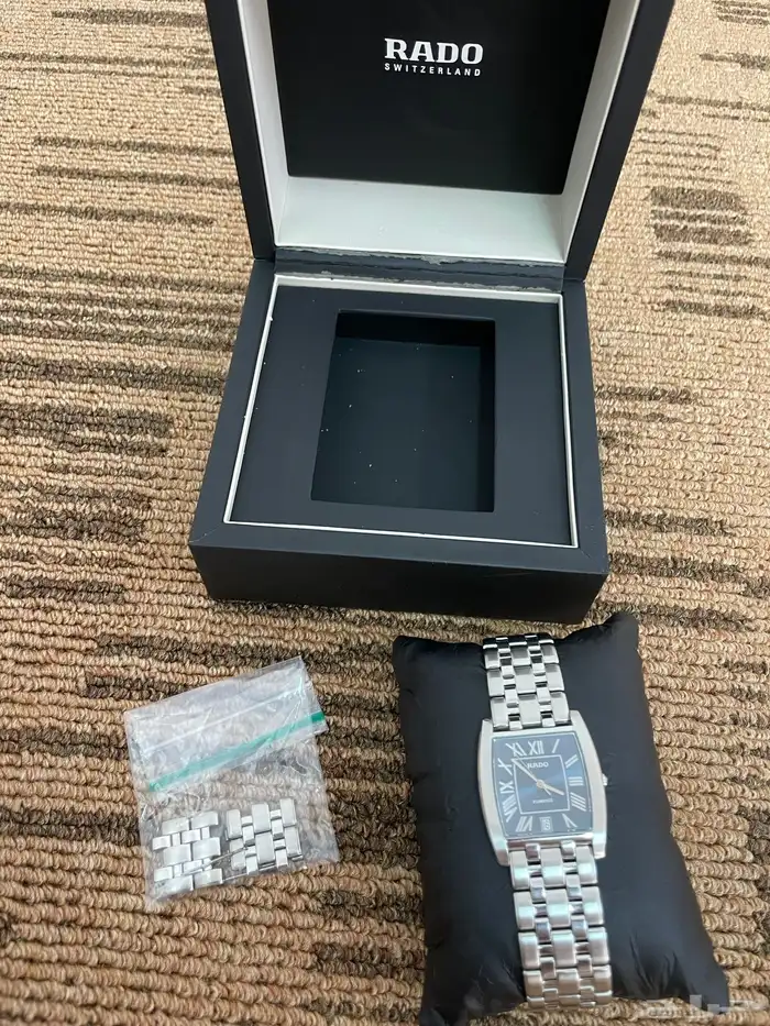 ساعة رادو فلورنس مربع رجالي اخت الجديده 19