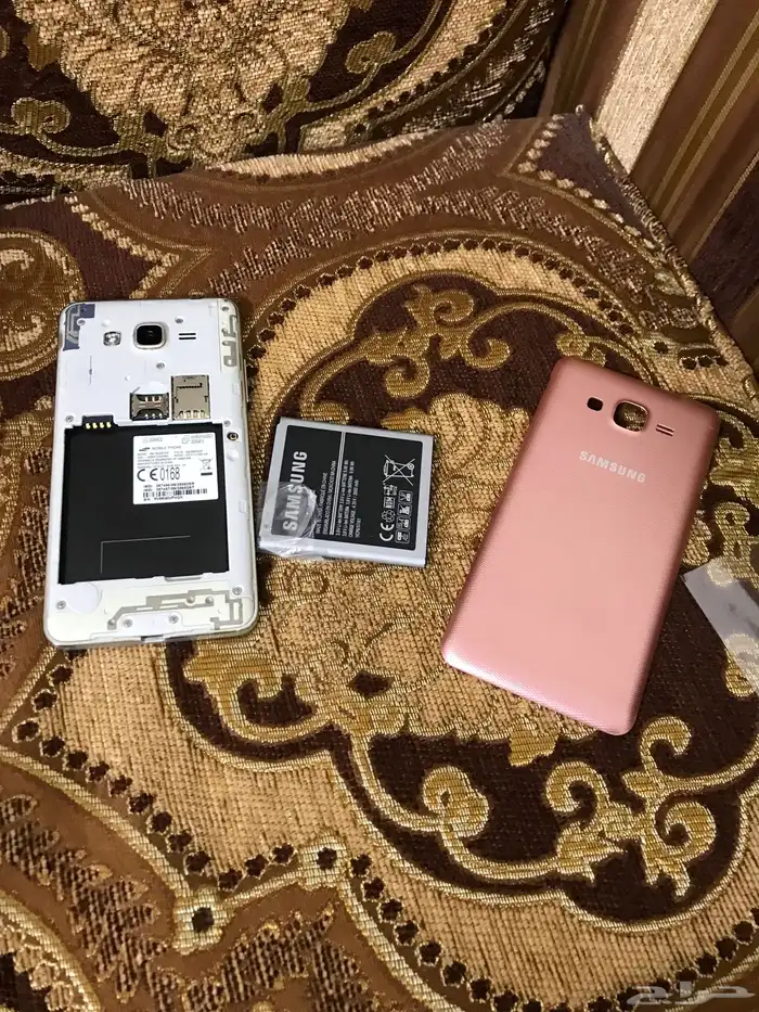 جوال سامسونج Duos القديم الاصلي - وكالة - لون وردي 4