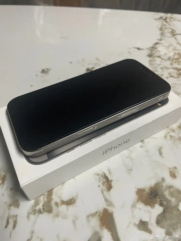 آيفون 16 برو لون تيتانيوم 128 جيجا اخو الجديد بطارية 100 2