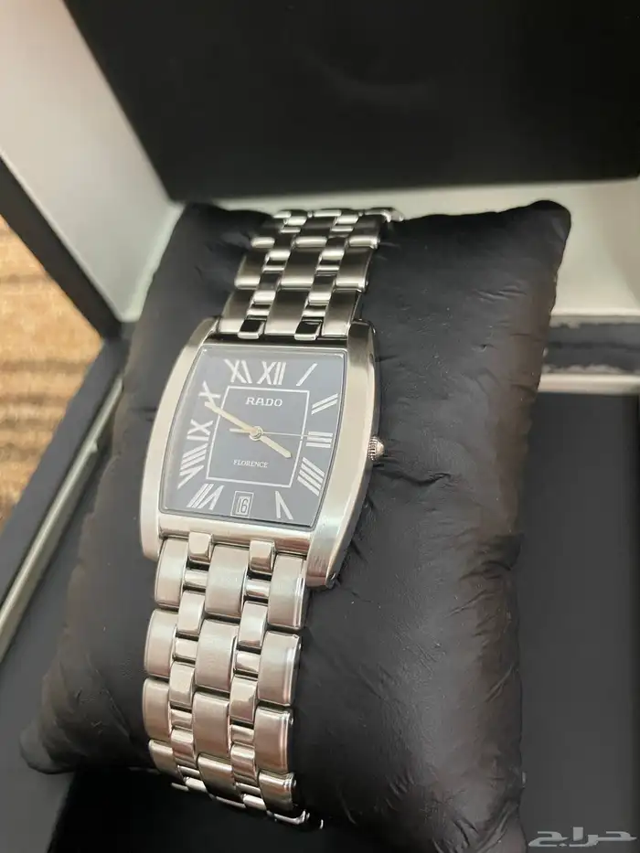 ساعة رادو فلورنس مربع رجالي اخت الجديده 5