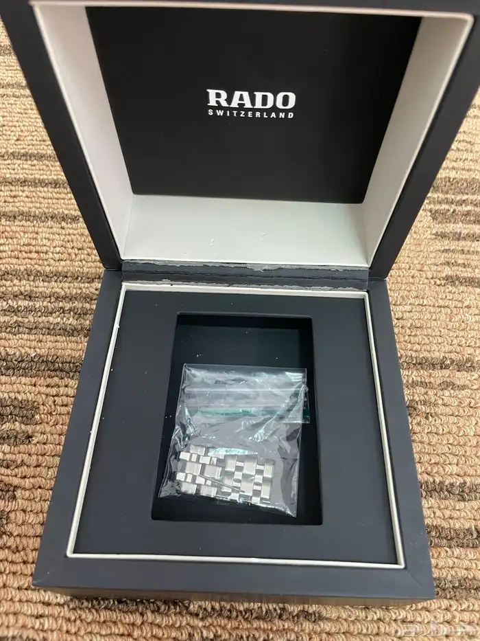 ساعة رادو فلورنس مربع رجالي اخت الجديده 17