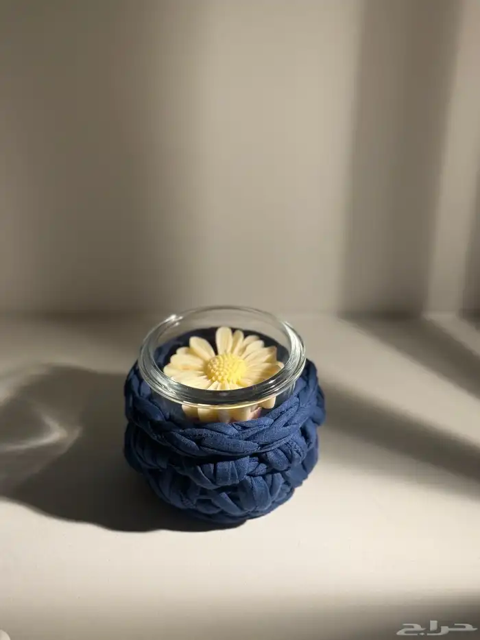 شمعة مصبوبة يدوي ا 12