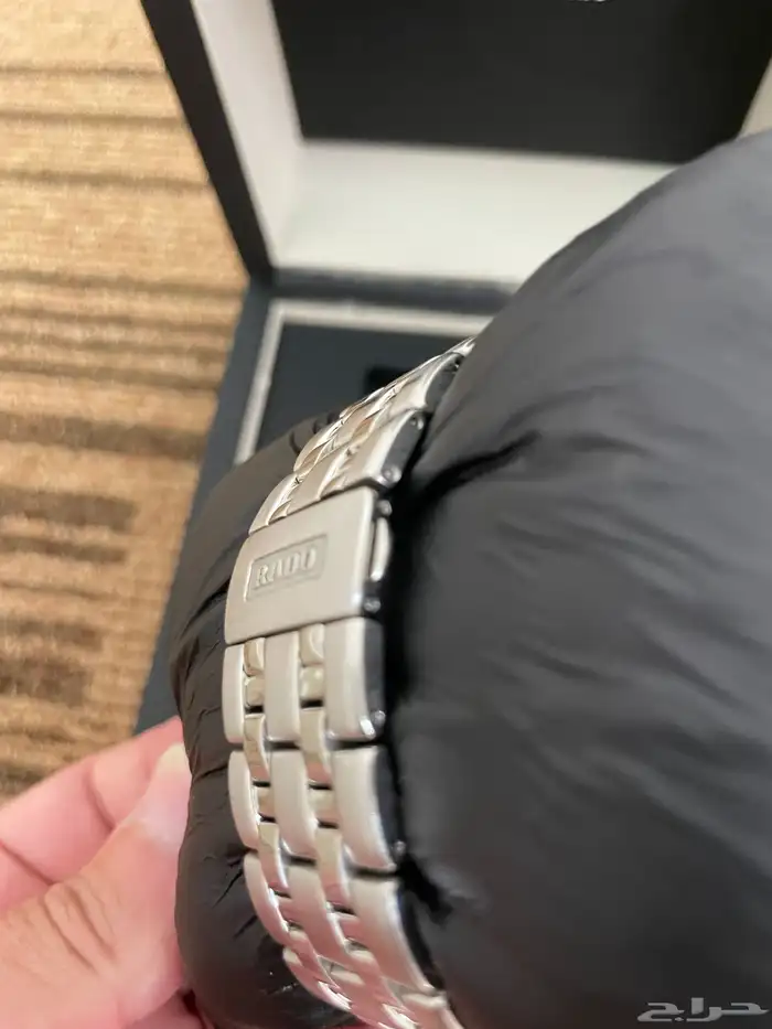 ساعة رادو فلورنس مربع رجالي اخت الجديده 32