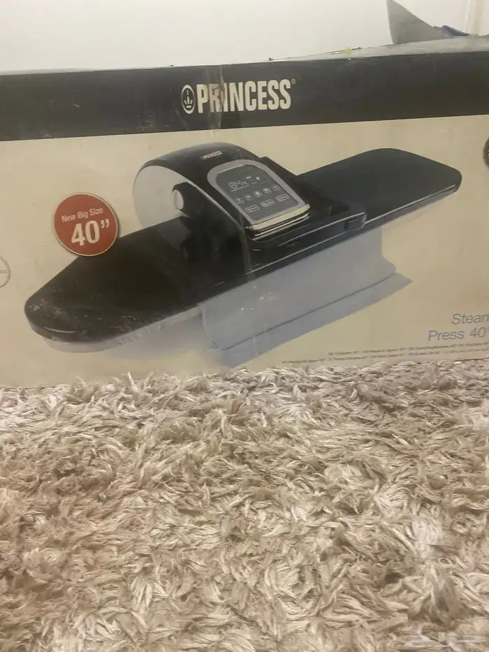 مكواه بخار ملابس برينيس بالكرتون شبه جديده 0