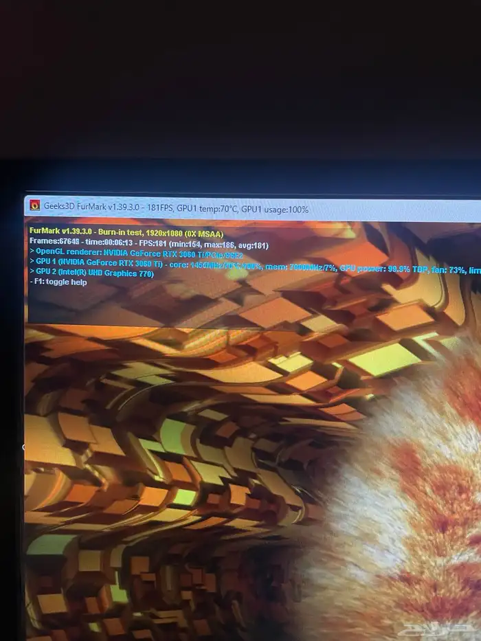 كرت شاشة Zotac 3060TI - تم البيع 2