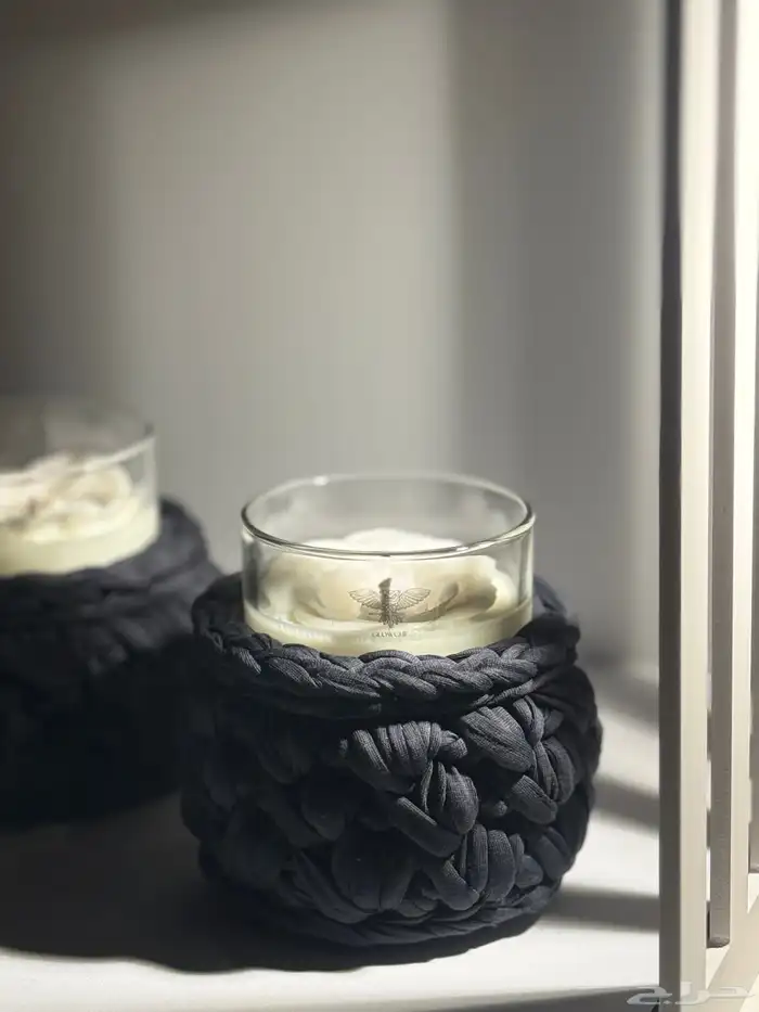 شمعة مصبوبة يدوي ا 10