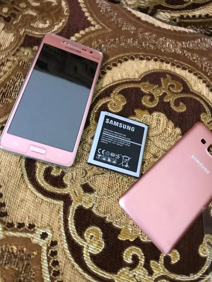 جوال سامسونج Duos القديم الاصلي - وكالة - لون وردي 0