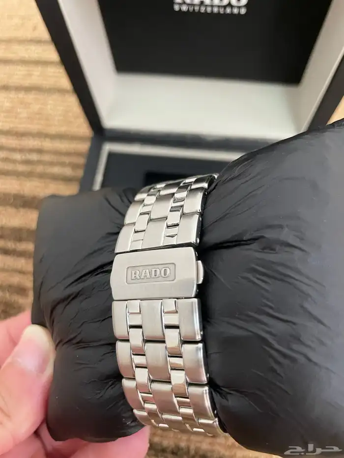 ساعة رادو فلورنس مربع رجالي اخت الجديده 33