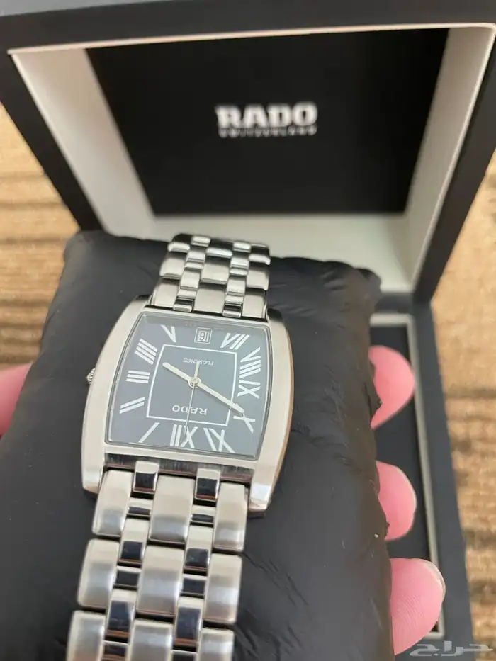 ساعة رادو فلورنس مربع رجالي اخت الجديده 16