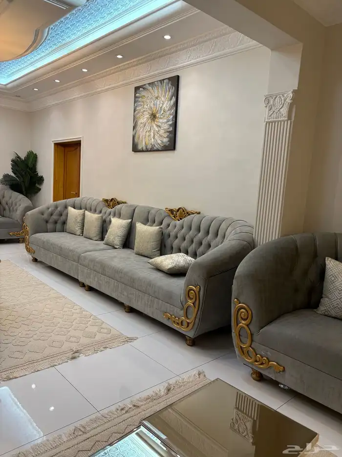 للبيع كنب مجلس نسائي فاخر كامل 8