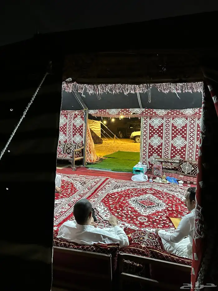 (مخيم السمر) قريب جدا بعد محطة بترو هلا اول كبري يسر 6