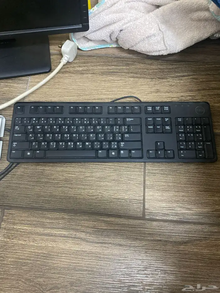 شاشه كمبيوتر ديل   كيبورد ماركة ديل 1